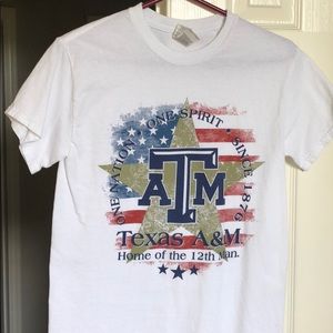 Texas Aggie July 4th Shirt- Adult Small